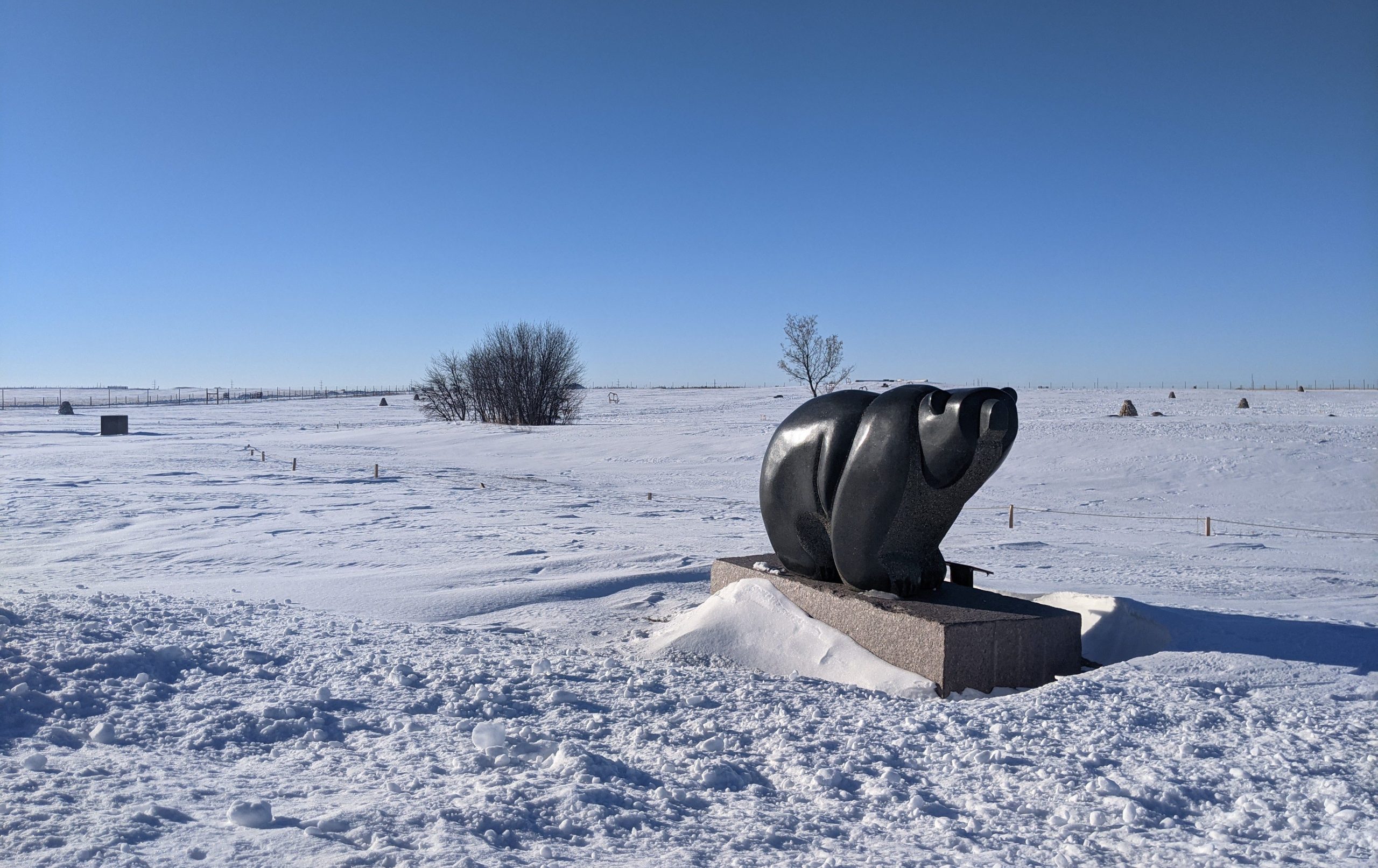 Wanuskewin Heritage Park, Saskatoon, December 2020