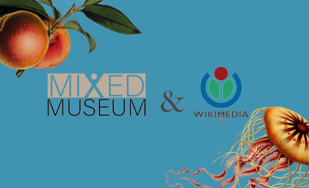 The Mixed Museum and Wikimedia UK logos